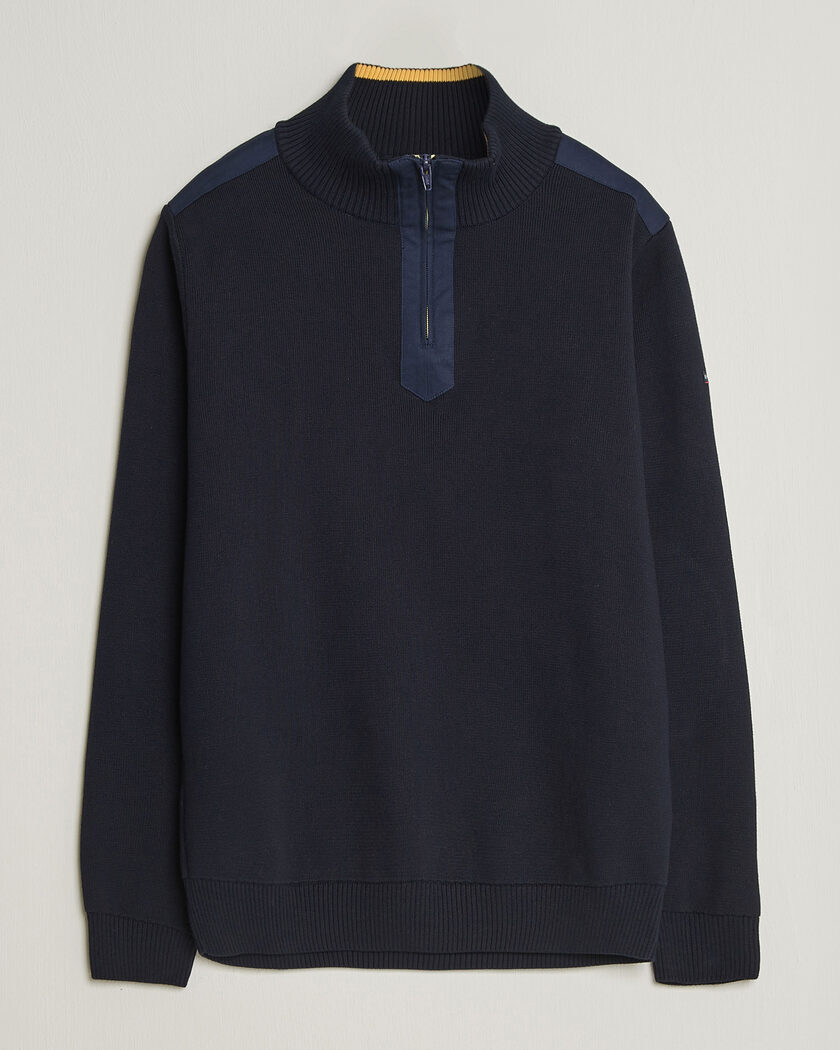Armor-lux Workwear Half Zip Marine Deep – Blue