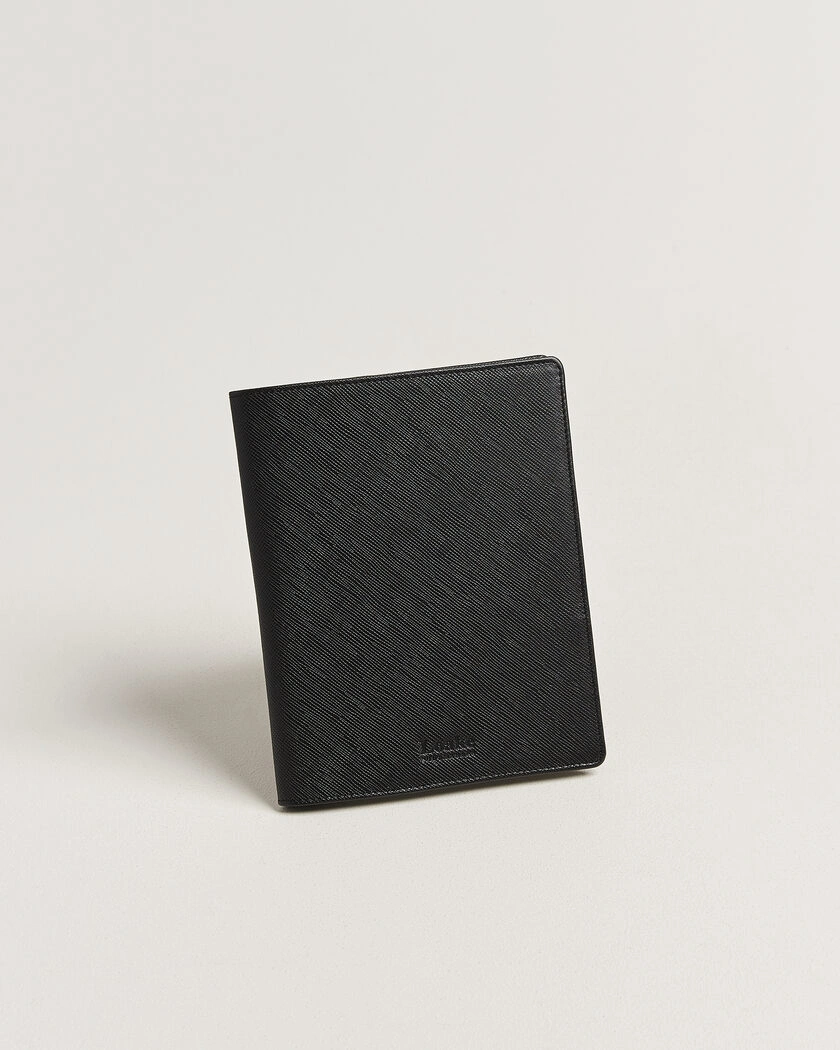 Loake Shoemakers Savoy Grain Leather Notebook Black – Blue