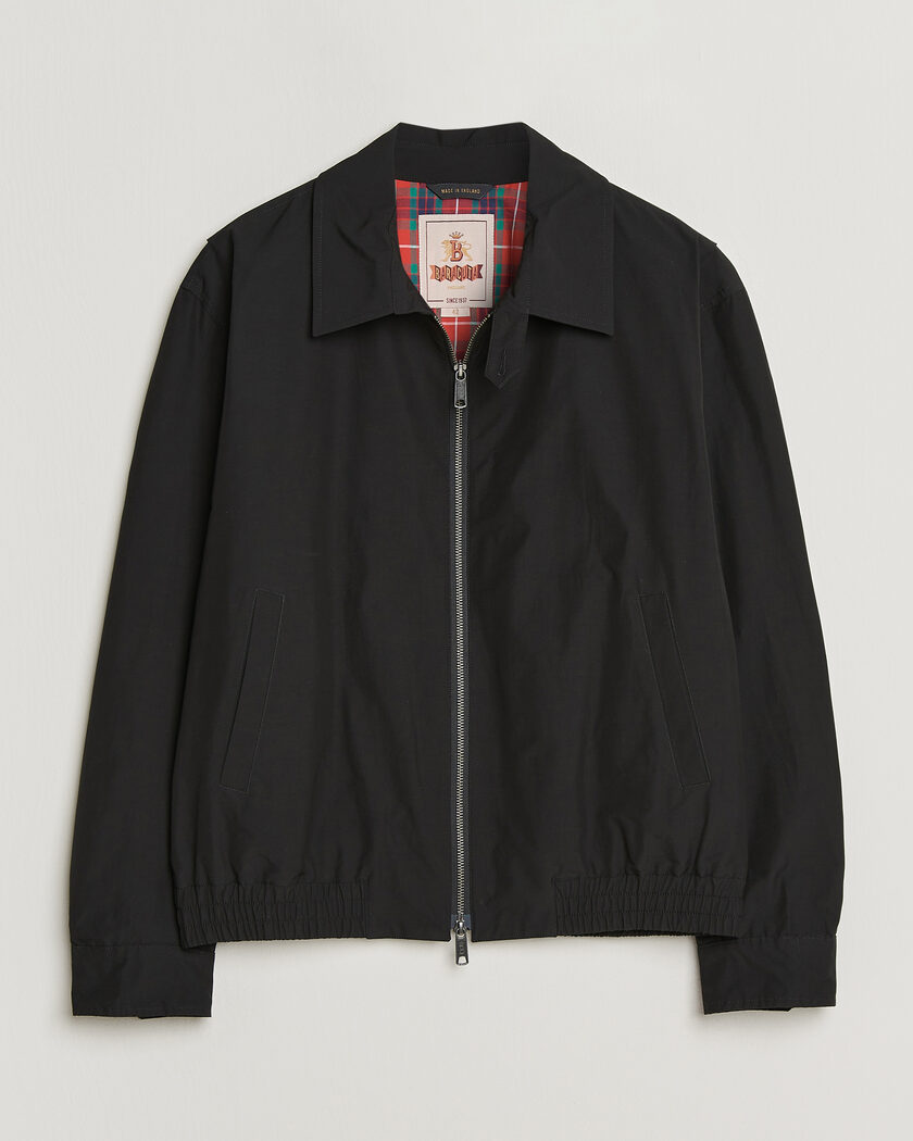 Baracuta G18 Original Cloth Jacket Black – Black