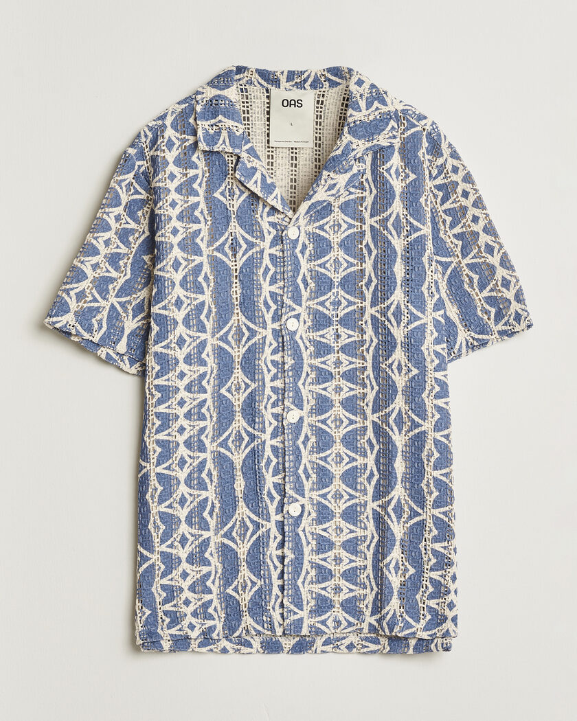 OAS Cuba Short Sleeve Shirt Arko – Blue