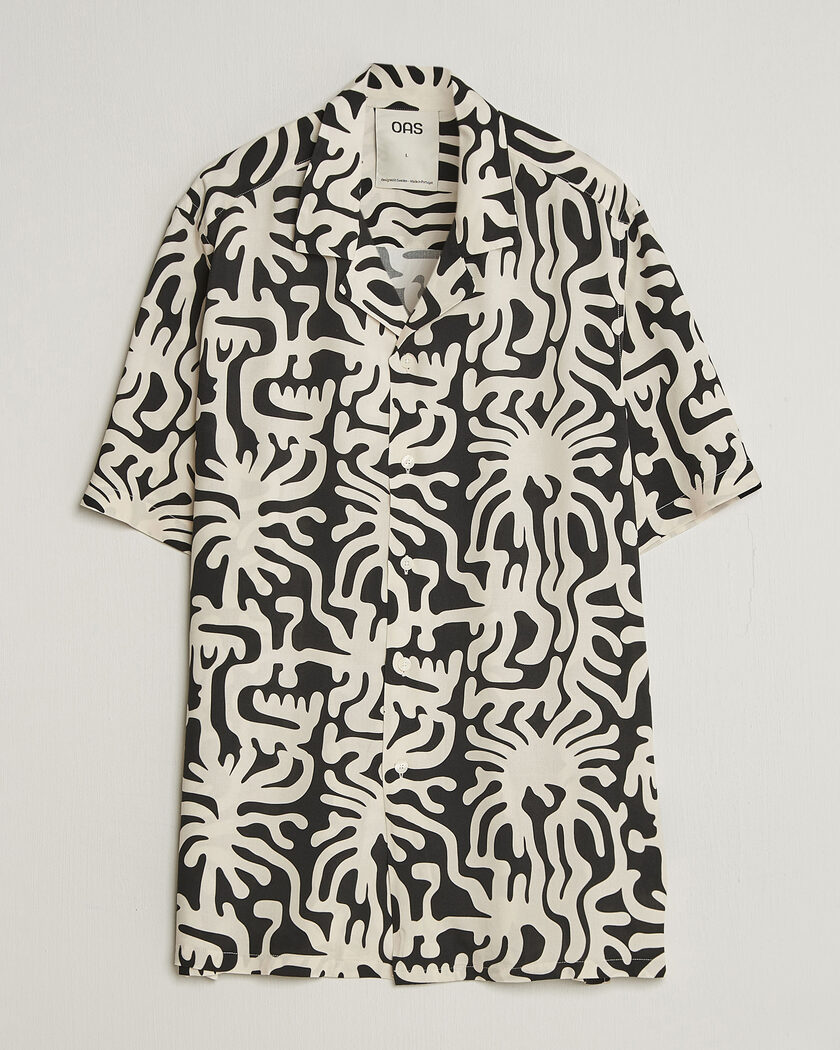 OAS Rocco Viscose Short Sleeve Shirt Loefy – Multi-colour