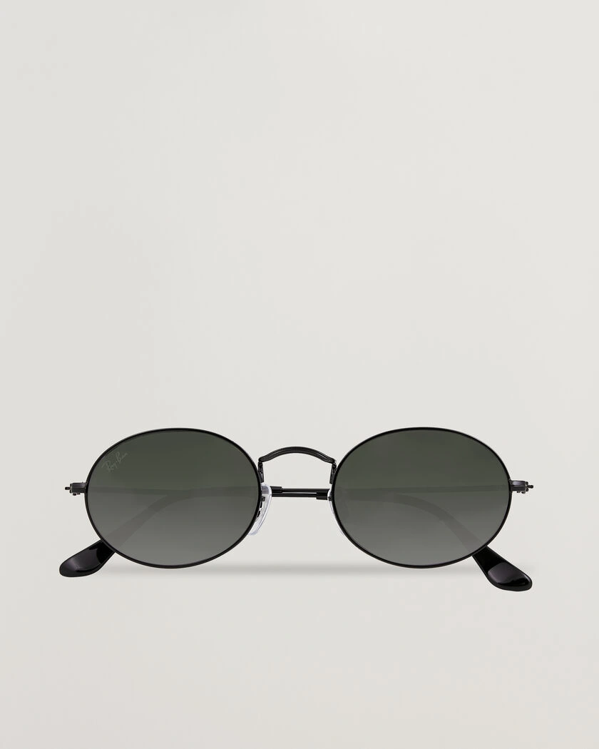 Ray-Ban Oval Sunglasses Black – Black