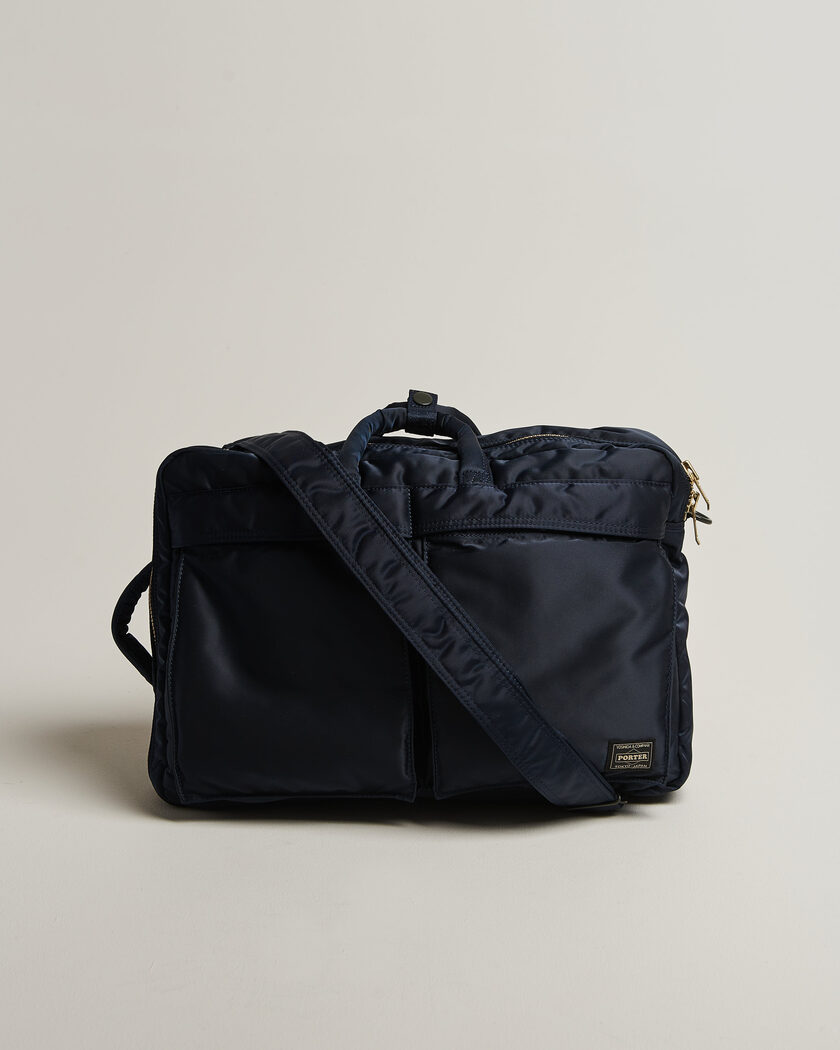 Porter-Yoshida & Co. Tanker 3Way Document Bag Navy – Blue