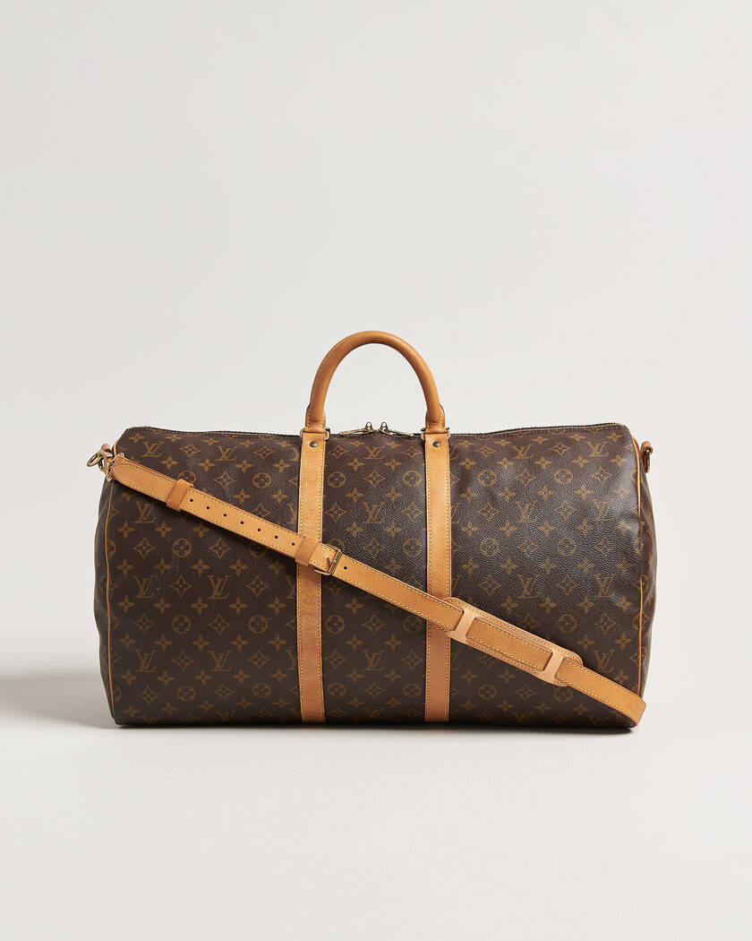 Louis Vuitton Pre-Owned Keepall 55 Bandouliére Monogram – Brown