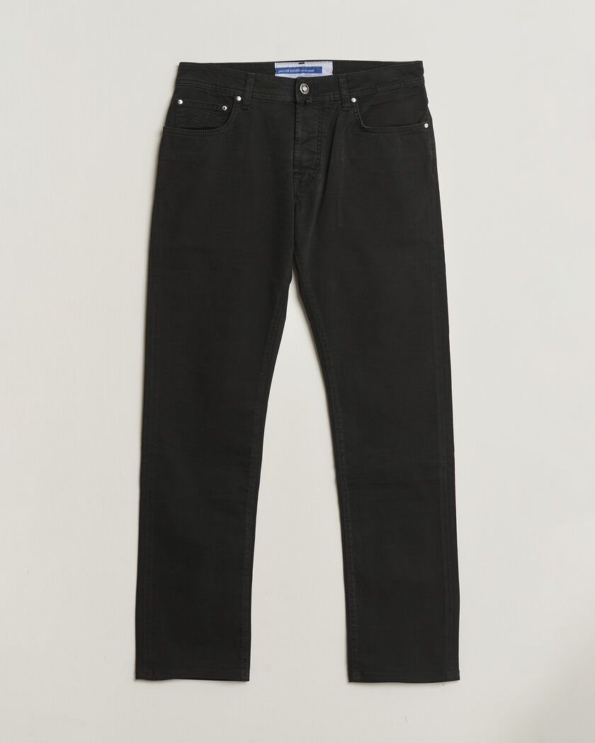 Pre-owned Jacob Cohën Bard 5-Pocket Cotton Trousers Black W32 – Black