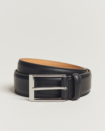  Helmi Leather 3,5 cm Belt Black