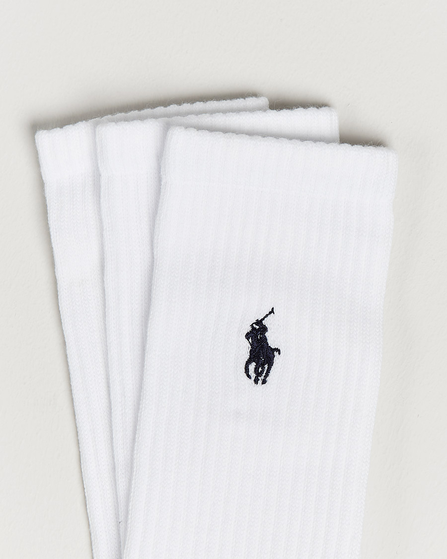 Men |  | Polo Ralph Lauren | 3-Pack Crew Sock White