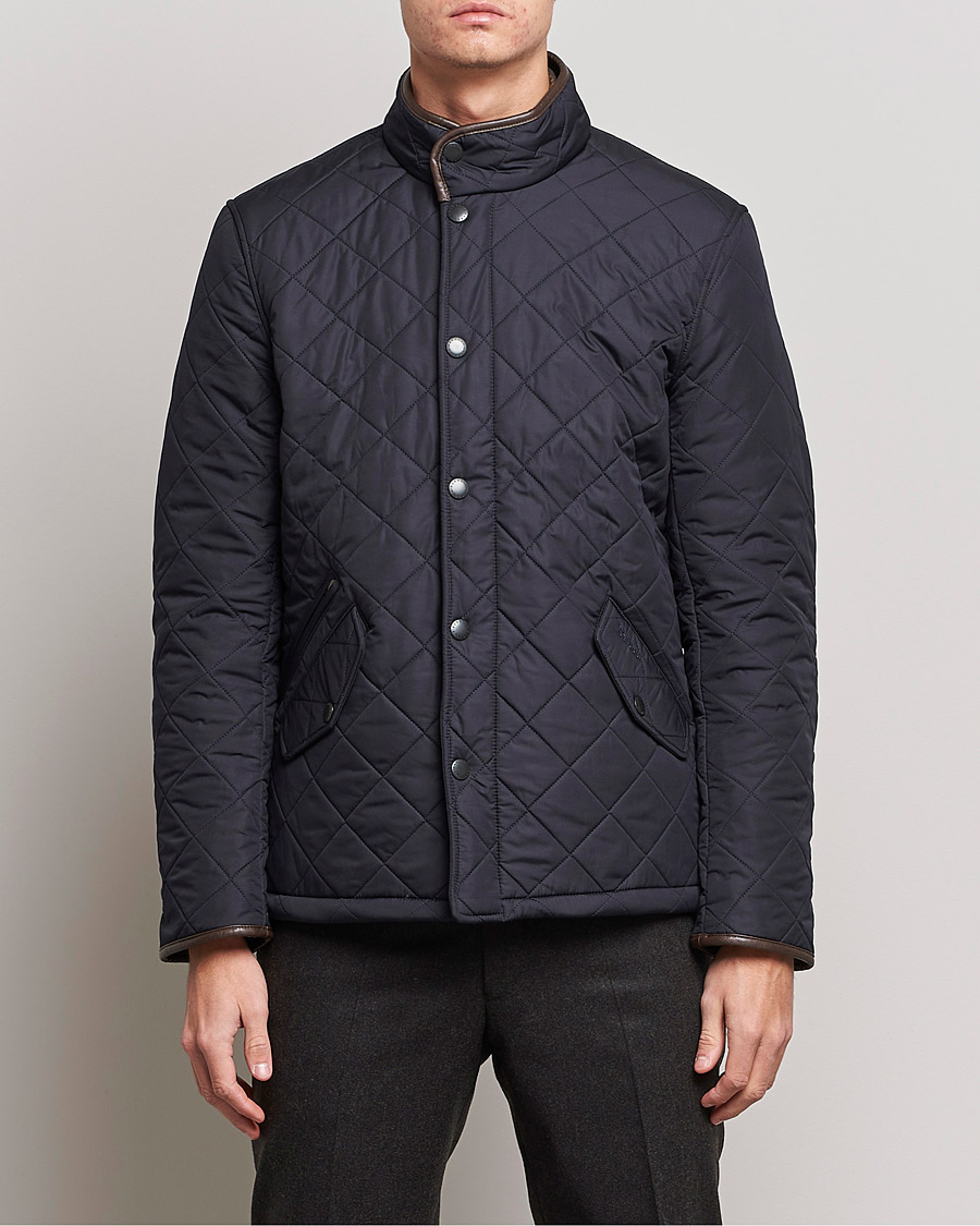 Herr | Best of British | Barbour Lifestyle | Powell Quilted Jacket Navy