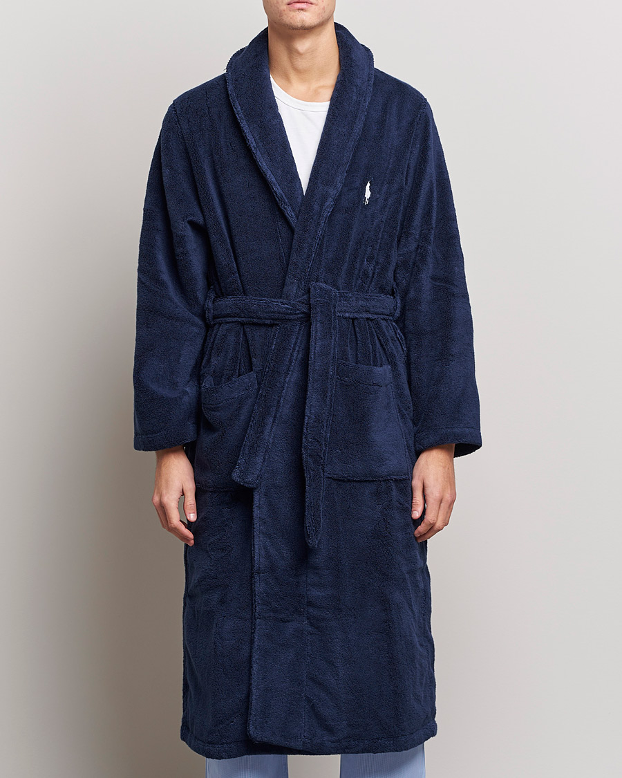 Homme | Peignoirs Et Pyjamas | Polo Ralph Lauren | Shawl Robe Navy