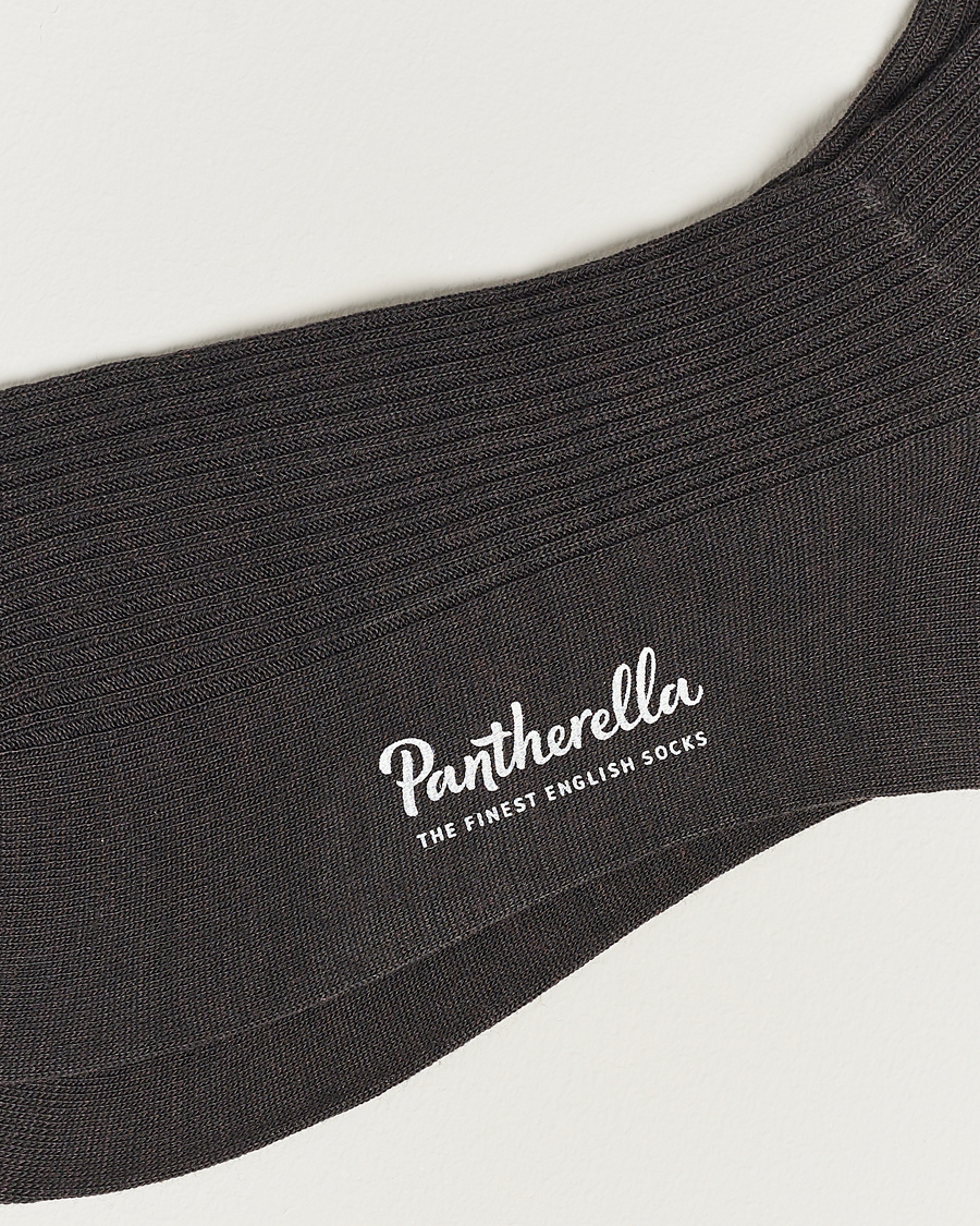 Herr | Pantherella | Pantherella | Naish Merino/Nylon Sock Chocolate