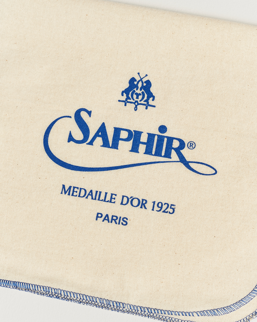Men | Lifestyle | Saphir Medaille d\'Or | Cleaning Towel 30x50 cm White