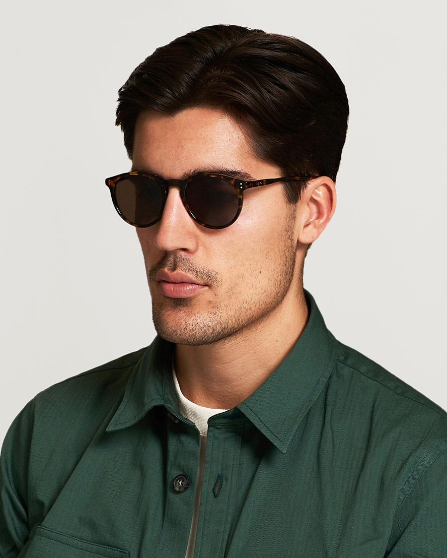 Men | Accessories | Polo Ralph Lauren | 0PH4110 Round Sunglasses Havana