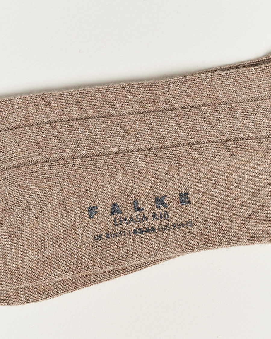 Men | Falke | Falke | Lhasa Cashmere Sock Nuthmeg Mel