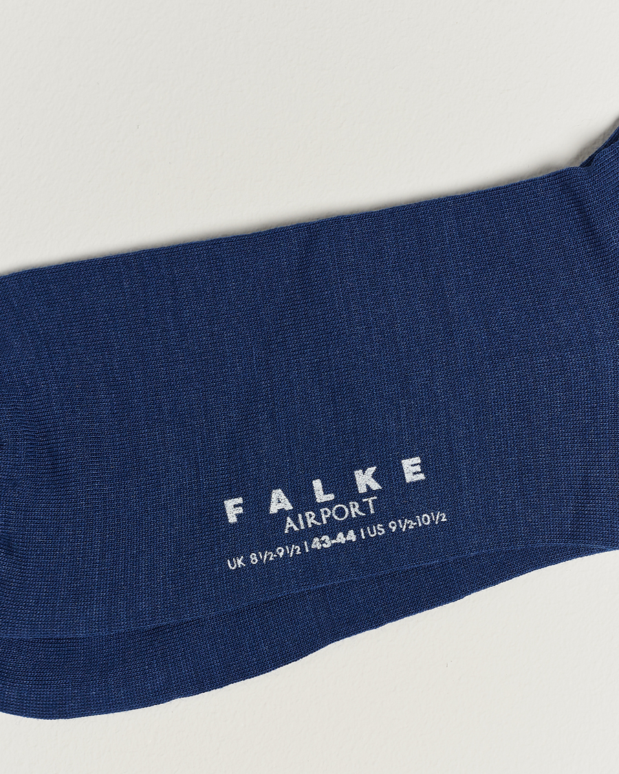 Men | Falke | Falke | Airport Socks Indigo Blue