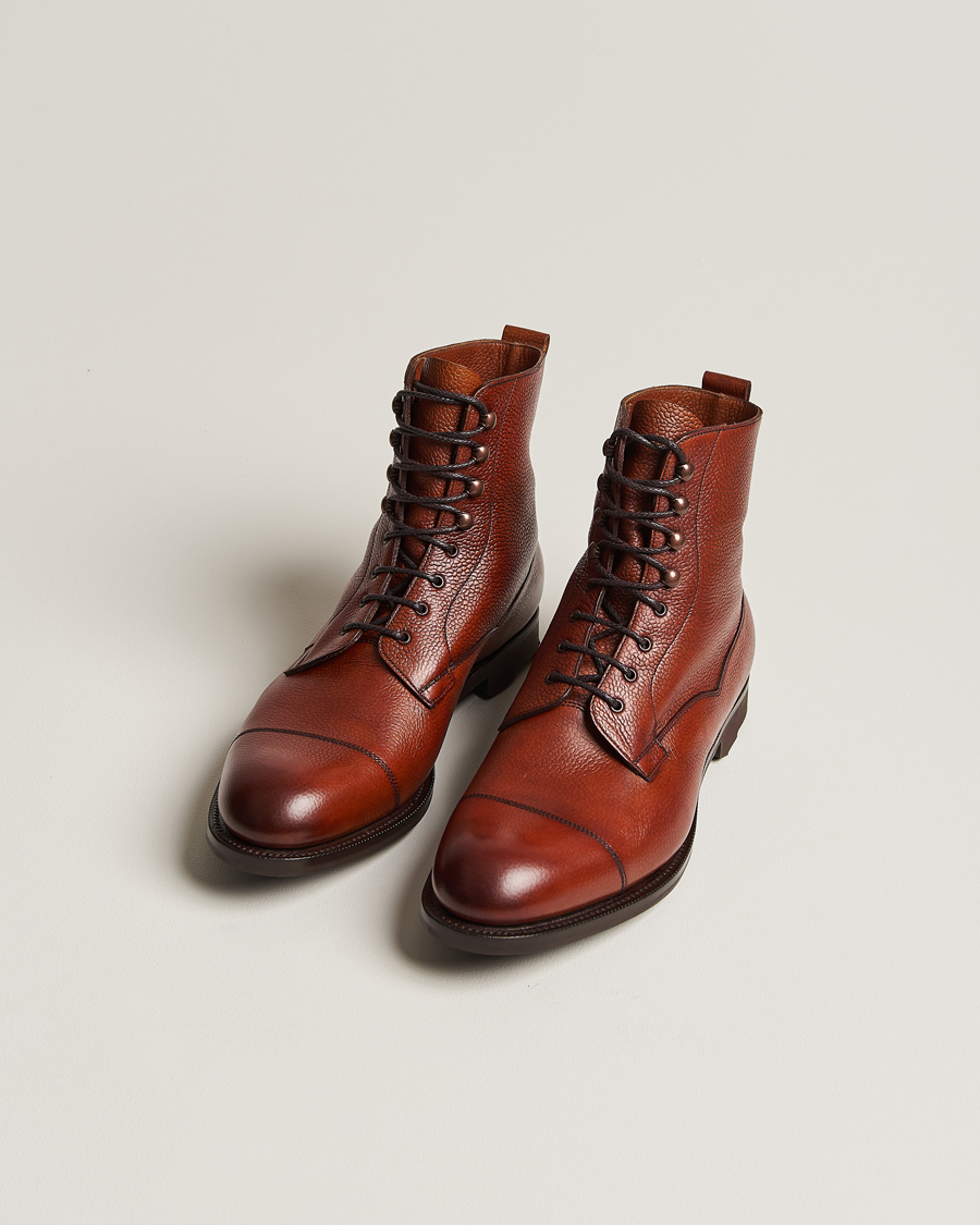 Homme | Chaussures d'hiver | Edward Green | Galway Ridgeway Boot Rosewood Country Calf