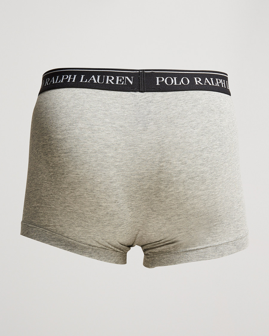 Men | Underwear & Socks | Polo Ralph Lauren | 3-Pack Trunk Andover Heather Grey