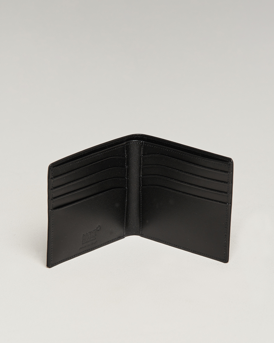 Men | Bi-fold & Zip Wallets | Montblanc | Meisterstück Leather Wallet 8cc Black