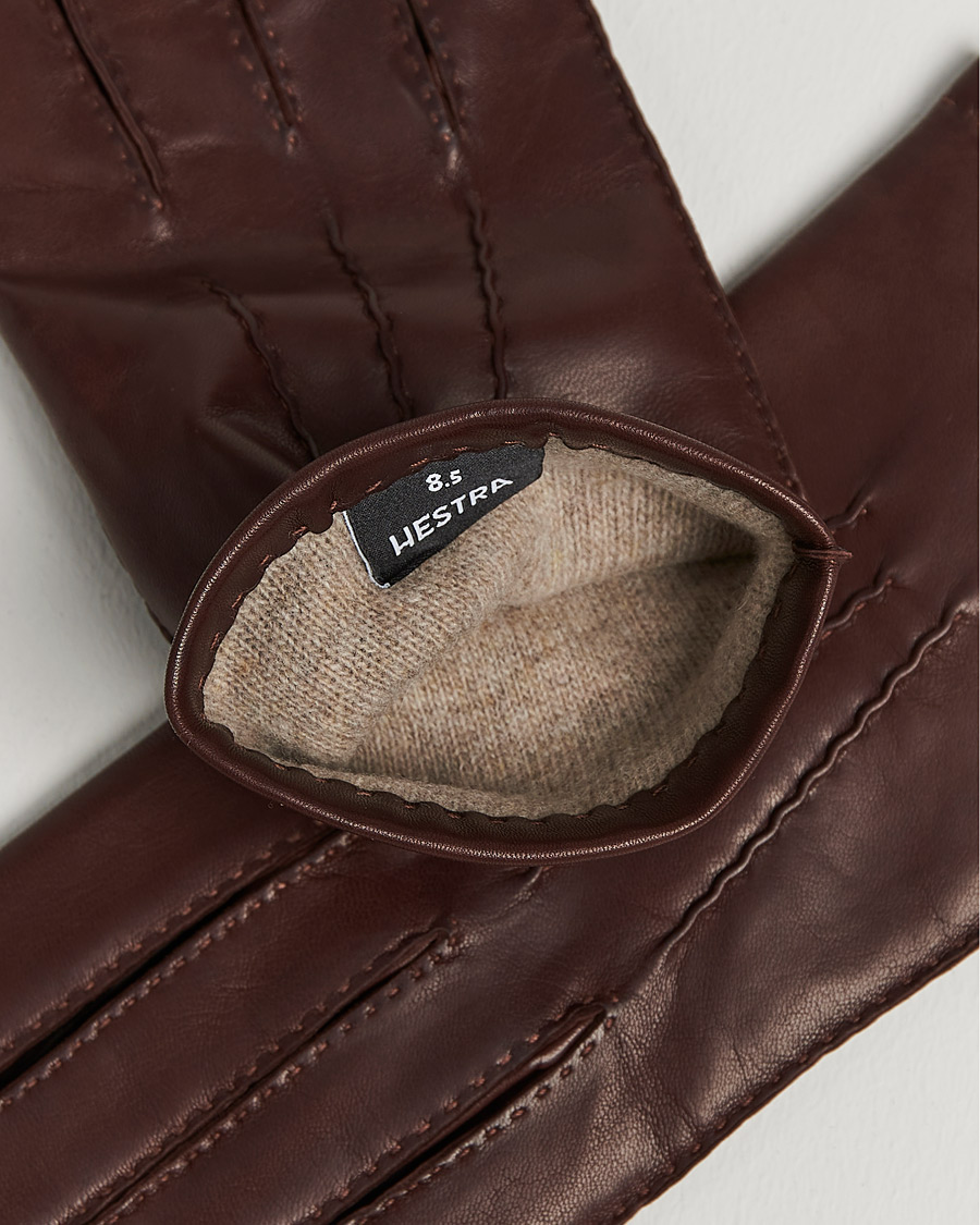 Men | Hestra | Hestra | Edward Wool Liner Glove Chestnut