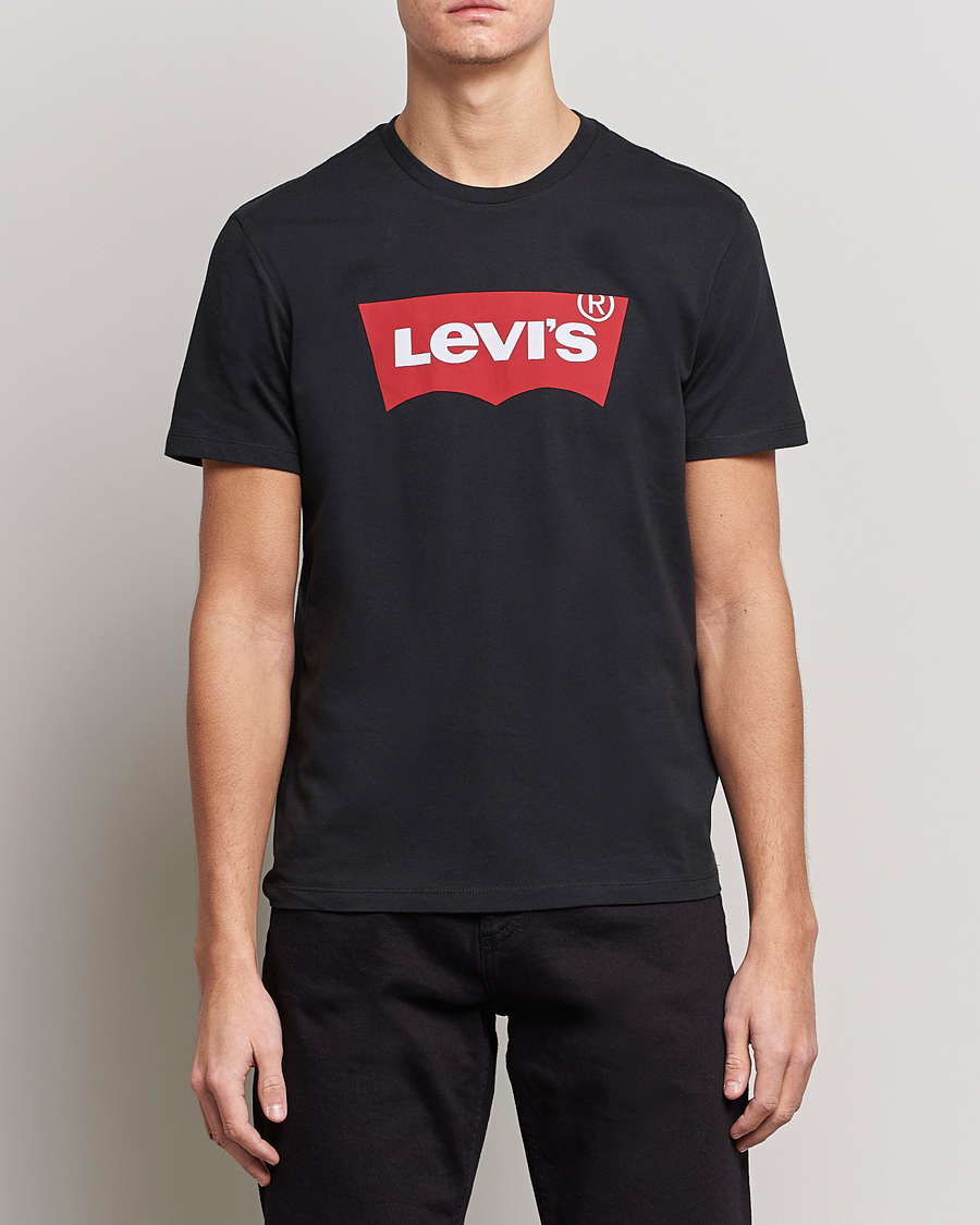 Men | Clothing | Levi\'s | Logo Tee Black