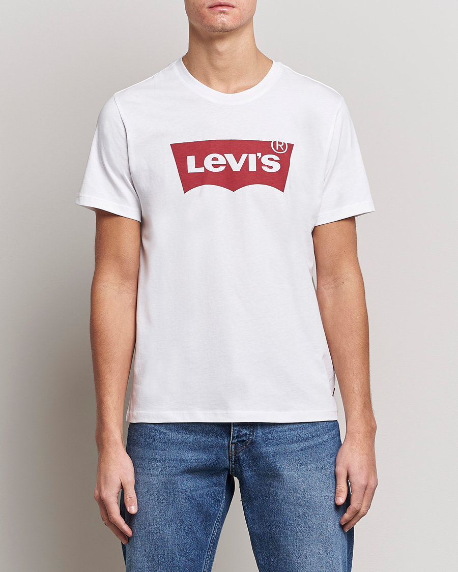 Men | Clothing | Levi\'s | Logo Tee White