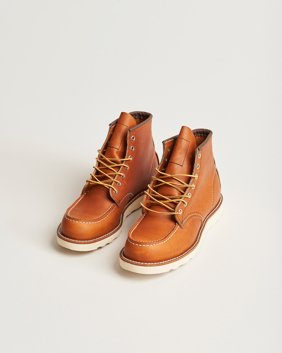 Men | Lace-up Boots | Red Wing Shoes | Moc Toe Boot Oro Legacy Leather