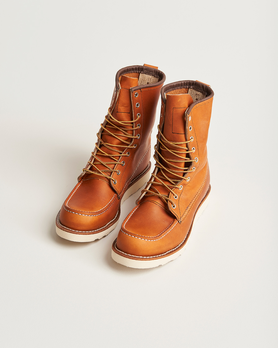 Men | Shoes | Red Wing Shoes | Moc Toe High Boot Oro Legacy Leather