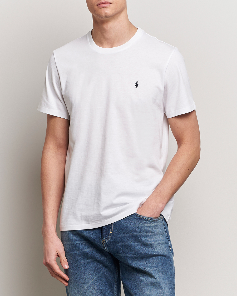 Men | T-Shirts | Polo Ralph Lauren | Liquid Cotton Crew Neck Tee White