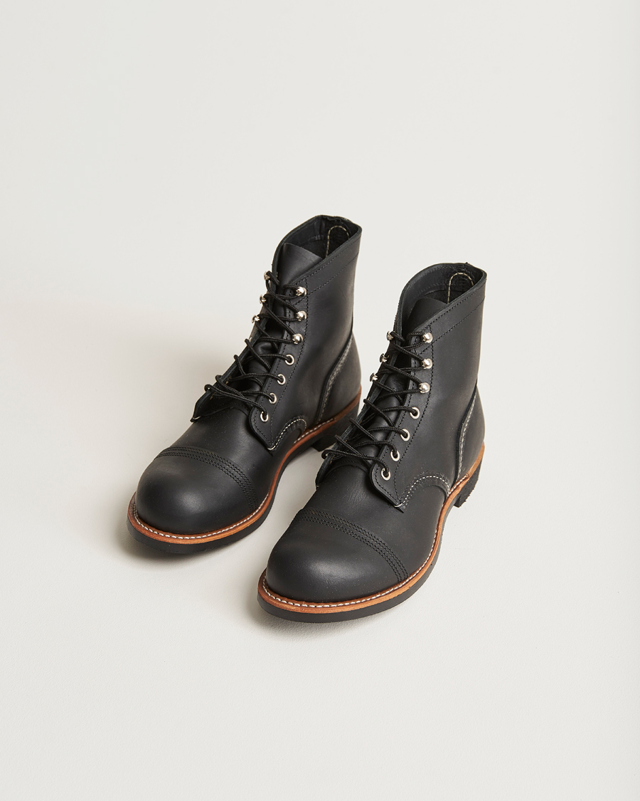 Men | Shoes | Red Wing Shoes | Iron Ranger Boot Black Harness