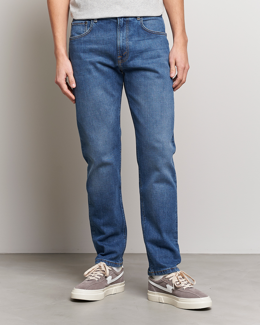 Men | Blue jeans | Jeanerica | TM005 Tapered Jeans Mid Vintage