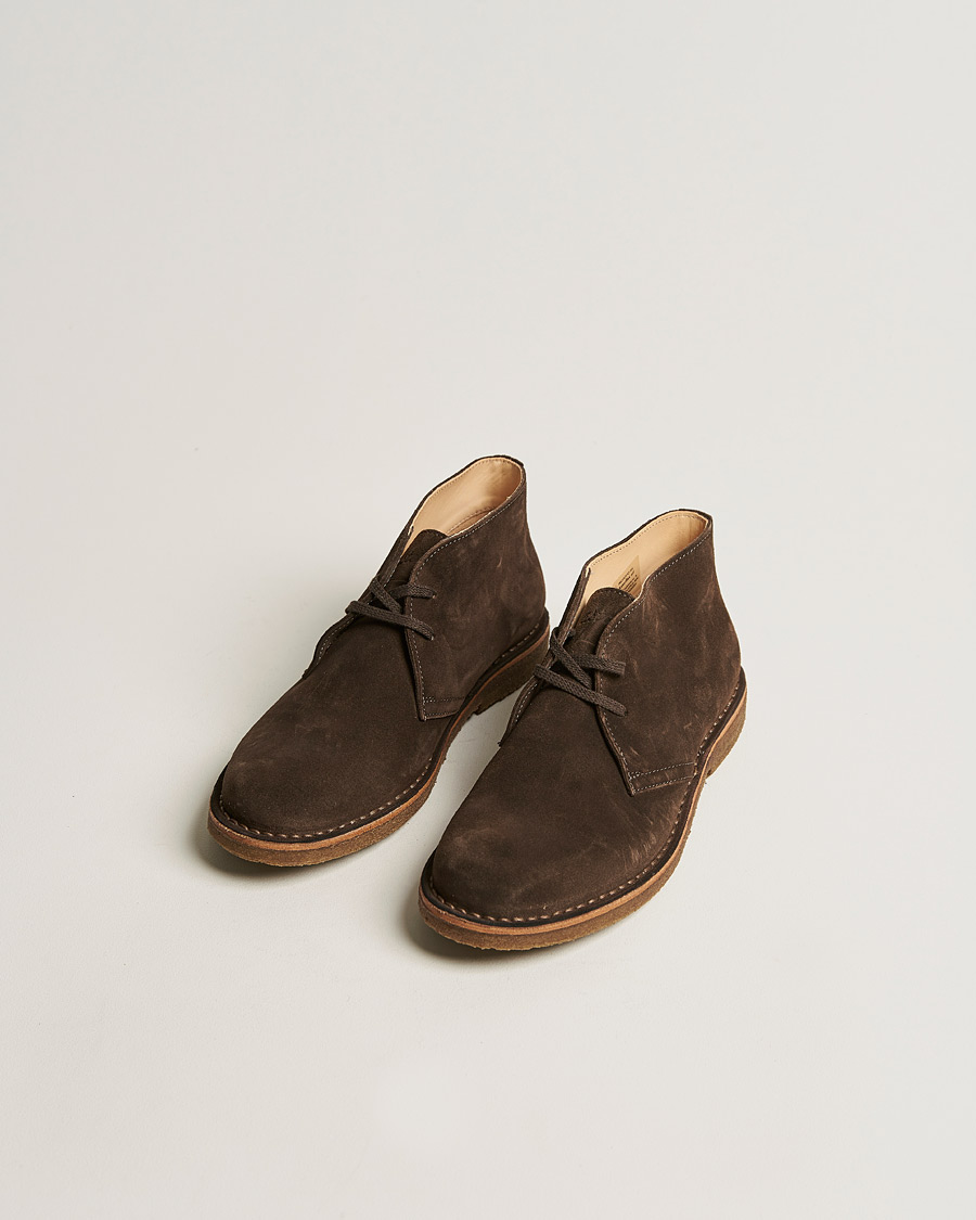 Men | Shoes | Astorflex | Greenflex Desert Boot Dark Brown Suede