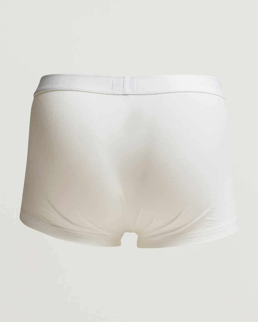 Homme |  | Sunspel | 2-Pack Cotton Stretch Trunk White