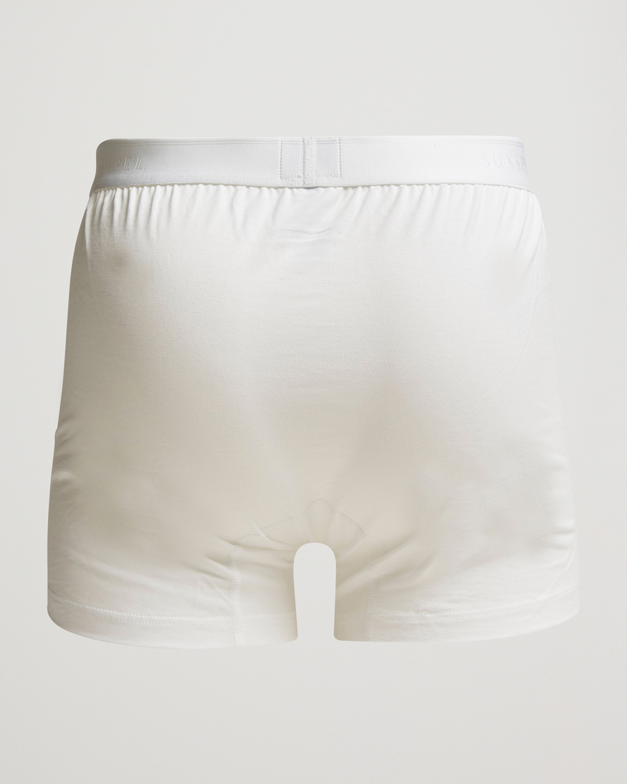 Men |  | Sunspel | Superfine Two Button Cotton White