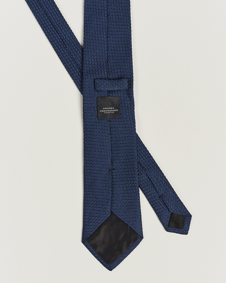 Herr |  | Amanda Christensen | Silk Grenadine 8 cm Tie Napoli Blue