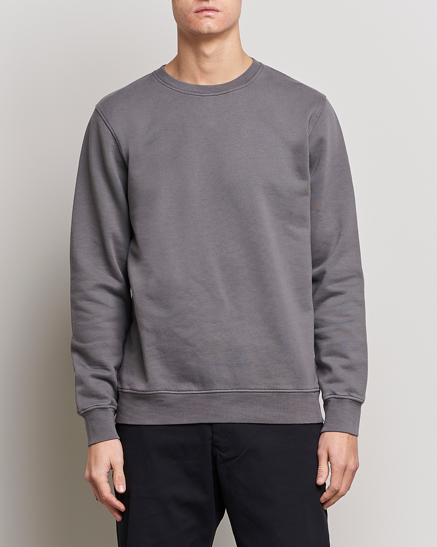 Men | Sweatshirts | Colorful Standard | Classic Organic Crew Neck Sweat Storm Grey