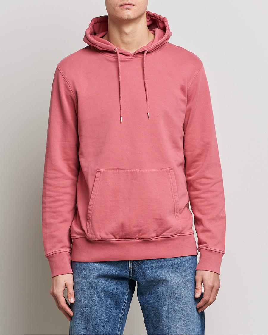 Men | Hooded Sweatshirts | Colorful Standard | Classic Organic Hood Raspberry Pink