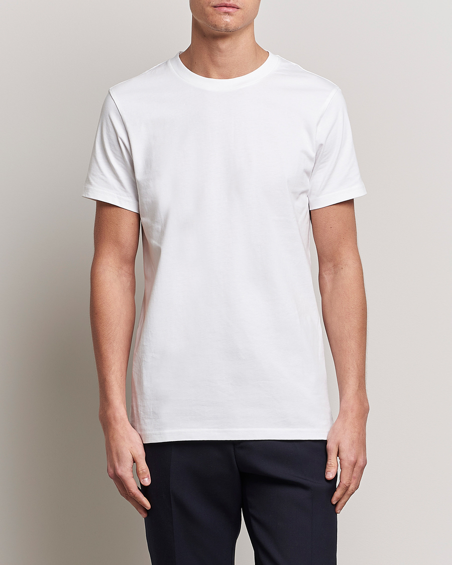 Men | White t-shirts | Bread & Boxers | Crew Neck Regular T-Shirt White