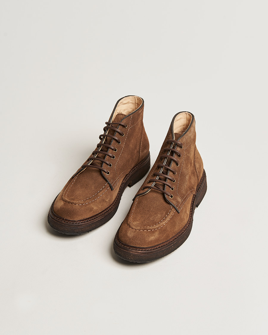 Men | Winter shoes | Astorflex | Nuvoflex Lace Up Boot Dark Khaki Suede