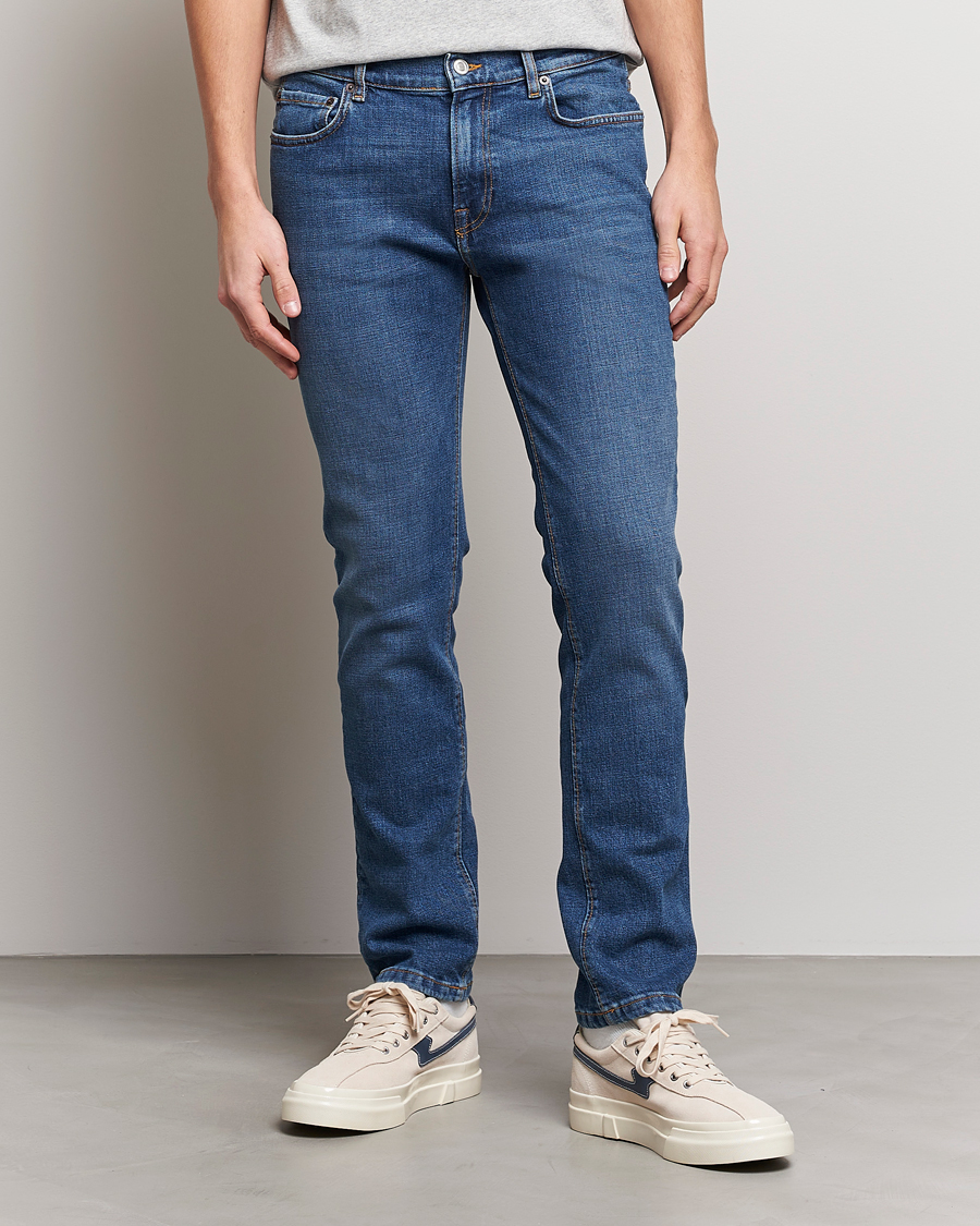 Men | Slim fit | Jeanerica | SM001 Slim Jeans Mid Vintage