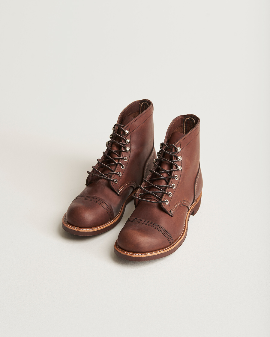 Men | Shoes | Red Wing Shoes | Iron Ranger Boot Amber Harness