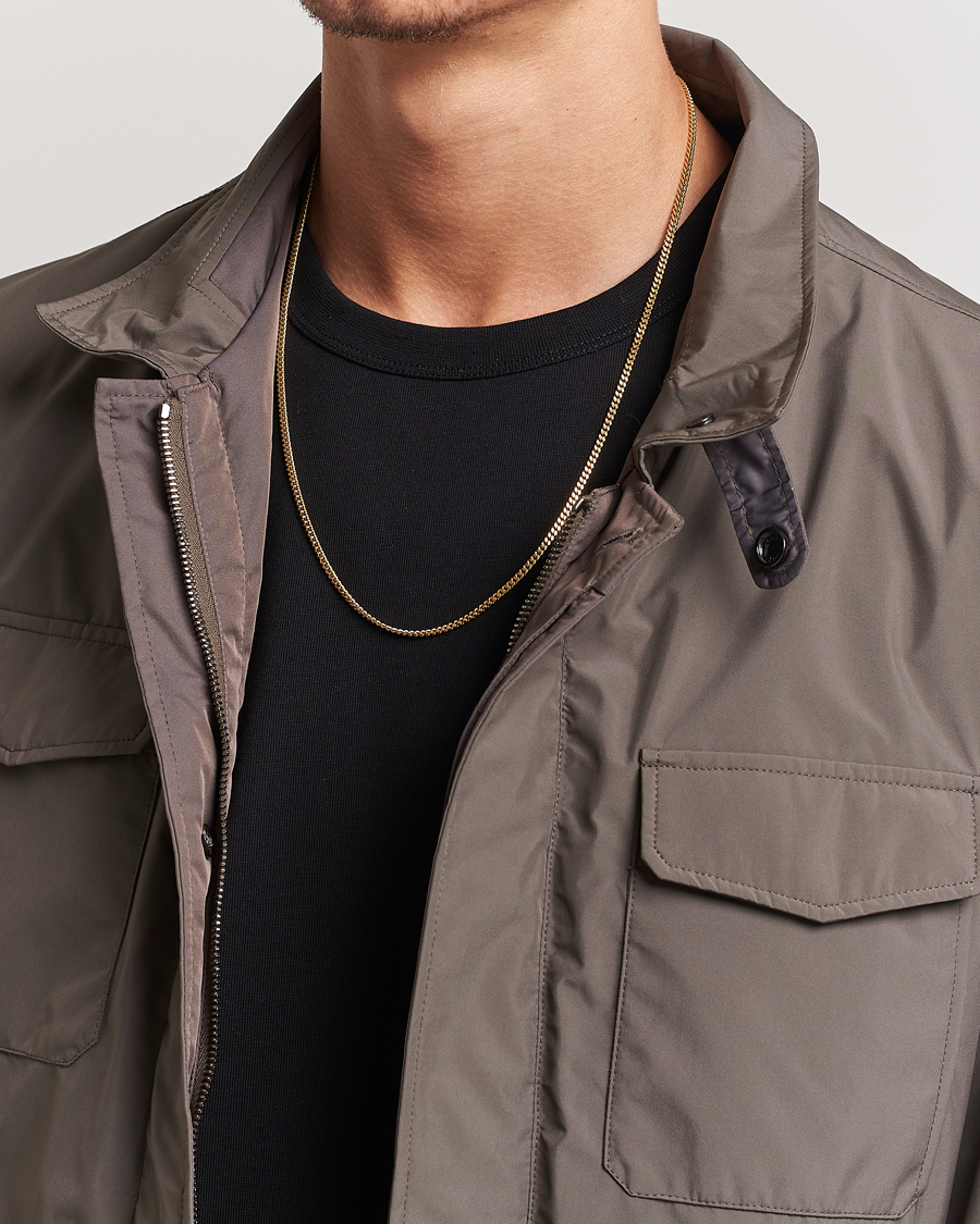 Herr |  | Tom Wood | Curb Chain M Necklace Gold