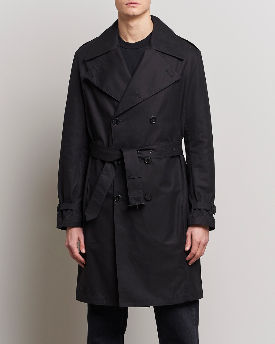 Men | Clothing | Mackintosh | St Andrews Trench Black