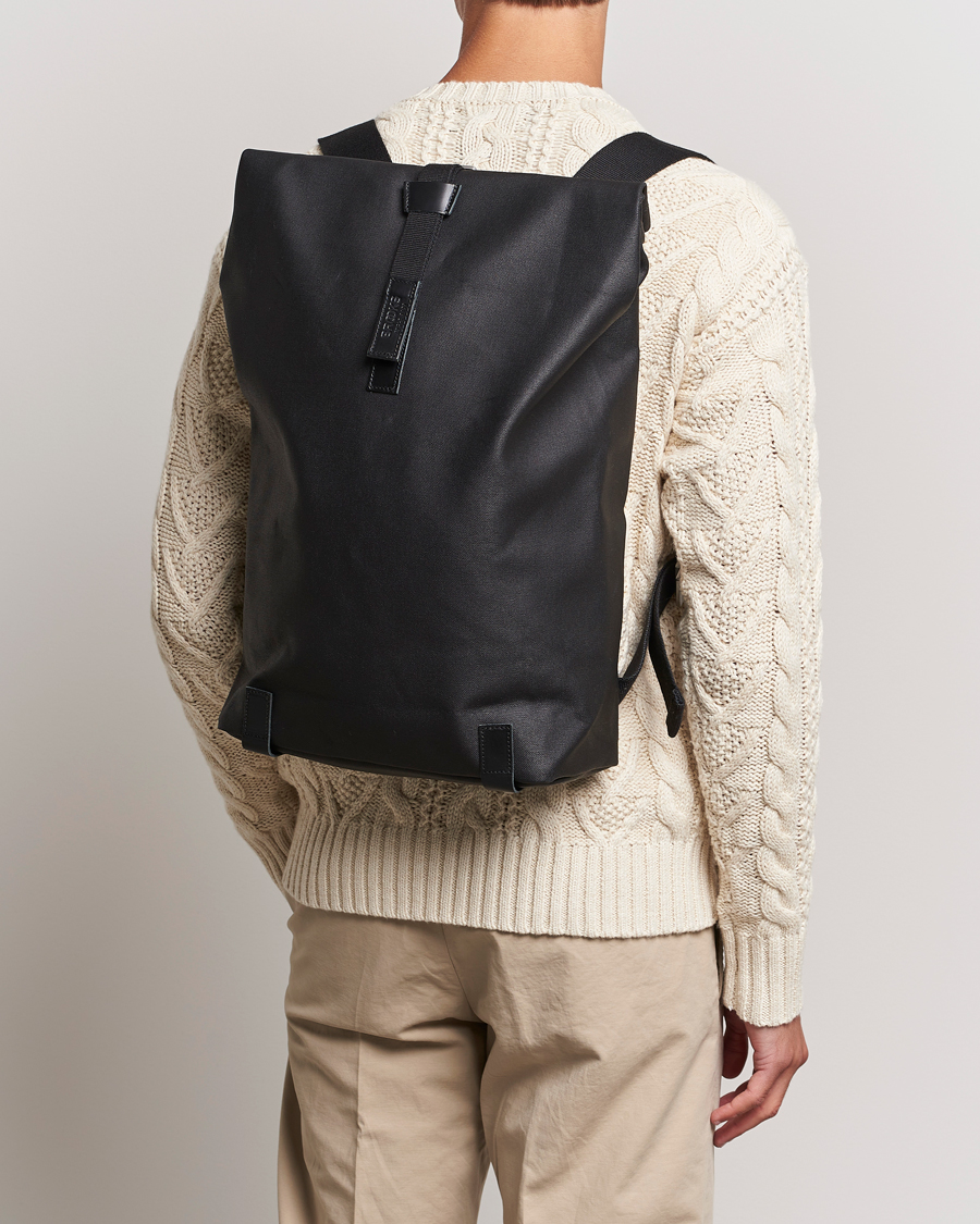 Herr | Accessoarer | Brooks England | Pickwick Cotton Canvas 26L Backpack Total Black