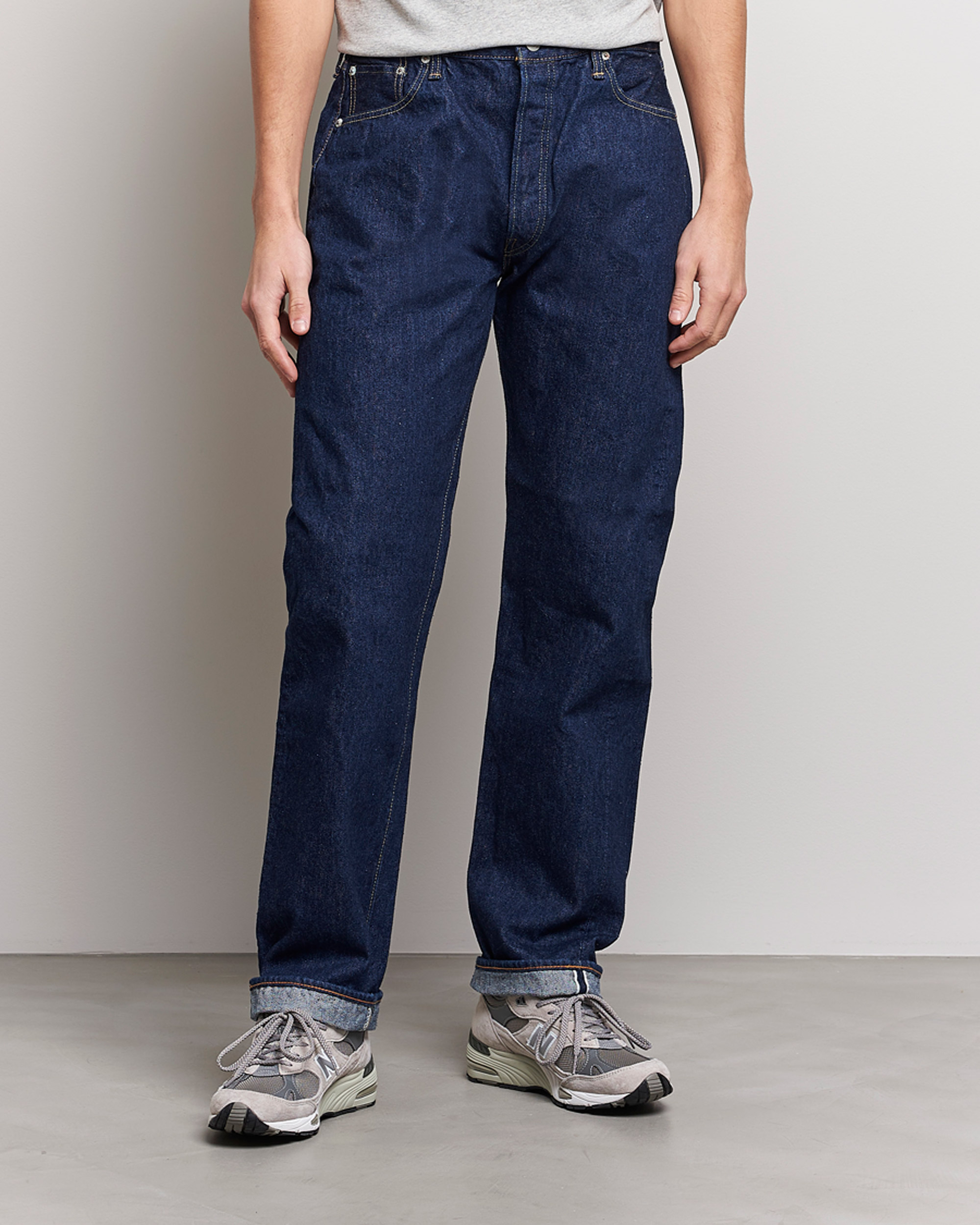 Herr | orSlow | orSlow | Straight Fit 105 Selvedge Jeans One Wash