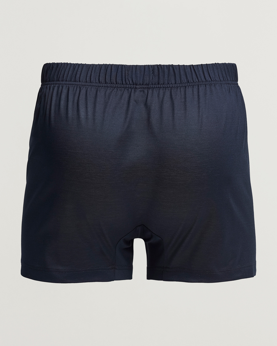 Men | Underwear | Bresciani | Cotton Boxer Brief Navy