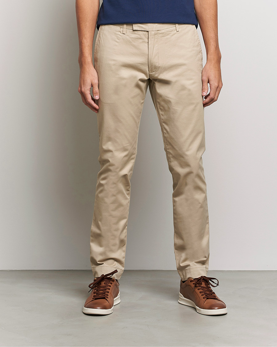 Homme | Pantalons | Polo Ralph Lauren | Slim Fit Stretch Chinos Classic Khaki