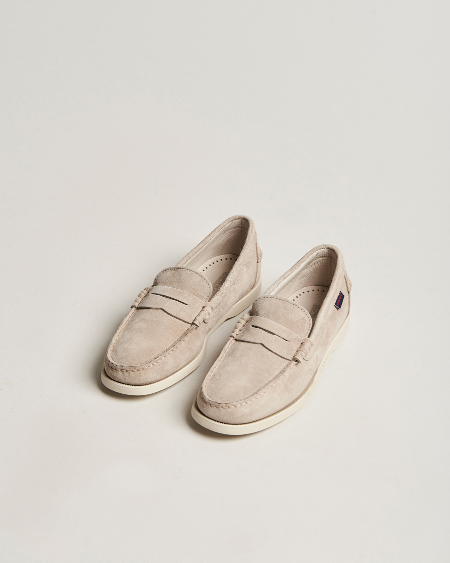Homme | Loafers | Sebago | Dan Suede Loafer Brown Taupe