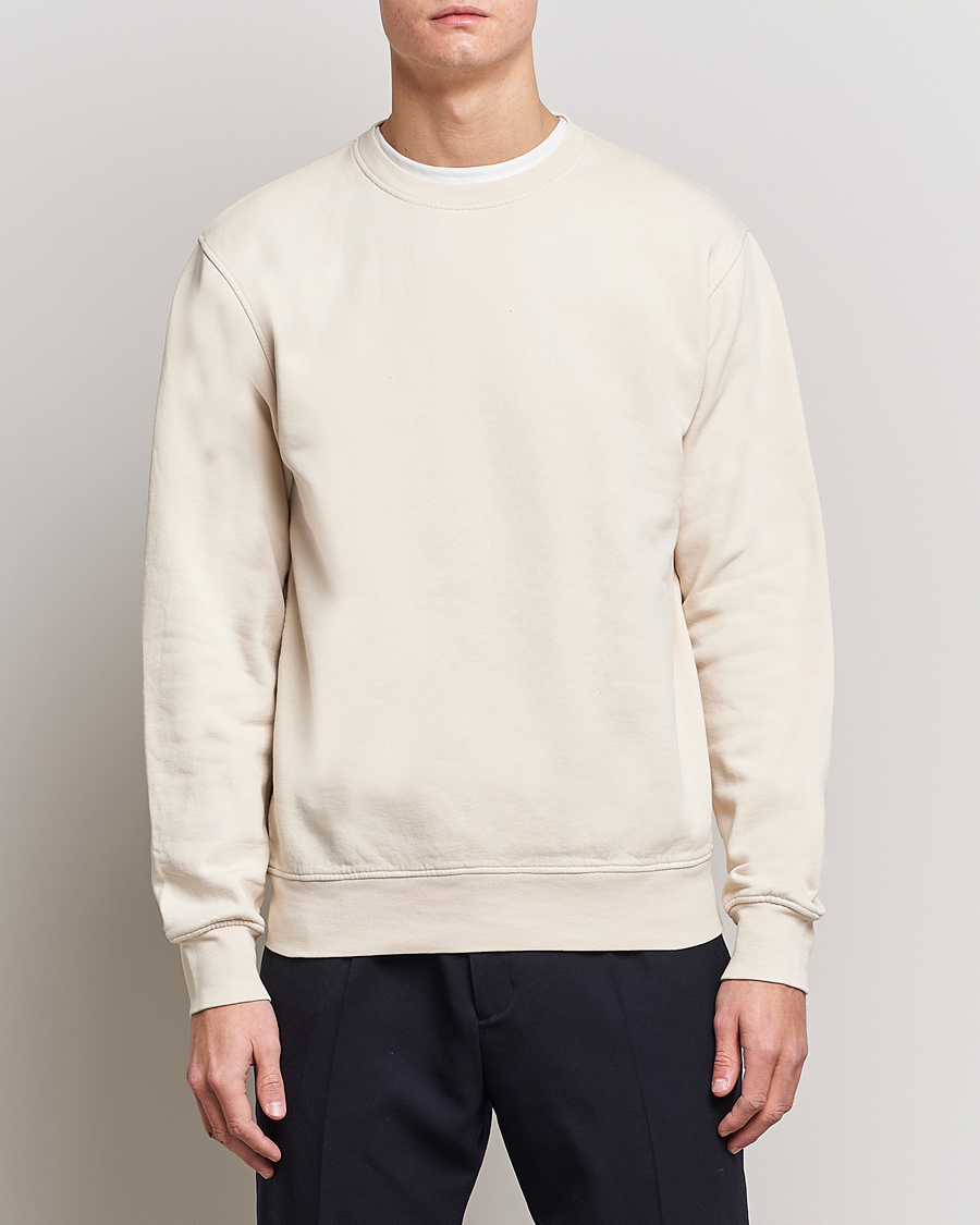 Men | Gifts | Colorful Standard | Classic Organic Crew Neck Sweat Ivory White