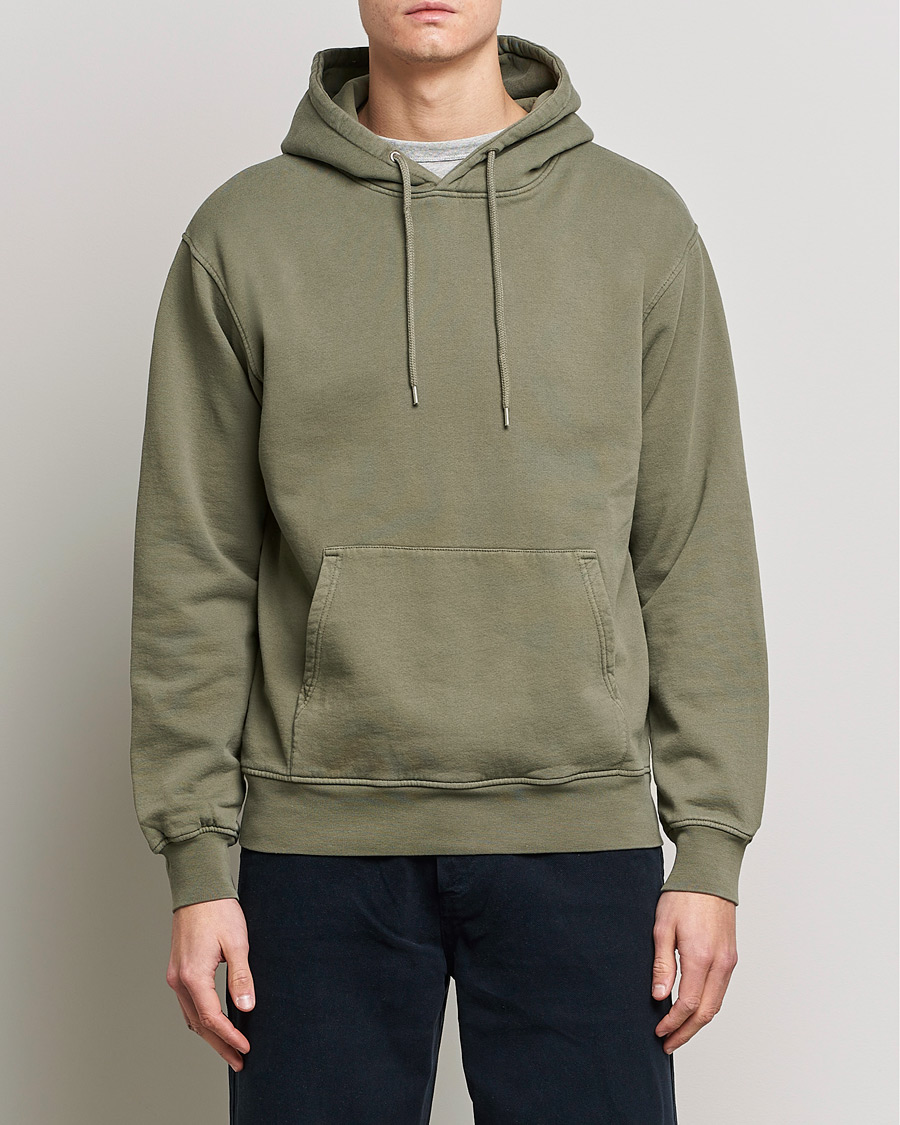 Men | Hooded Sweatshirts | Colorful Standard | Classic Organic Hood Dusty Olive