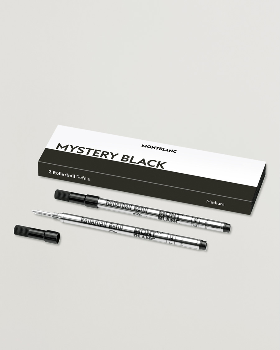 Homme | Stylos | Montblanc | 2 Rollerball Refills Mystery Black