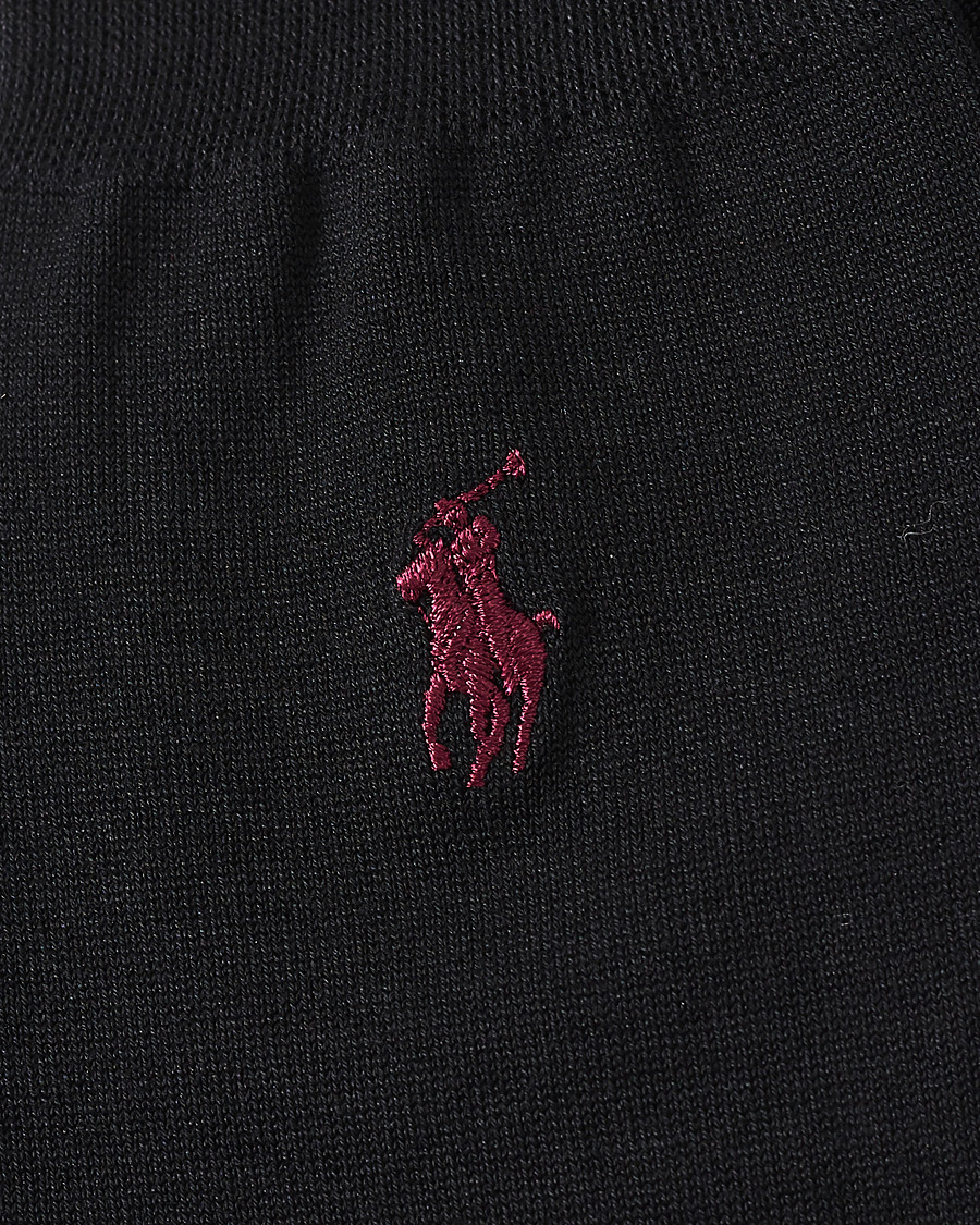 Homme | Polo Ralph Lauren | Polo Ralph Lauren | 2-Pack Mercerized Cotton Socks Black